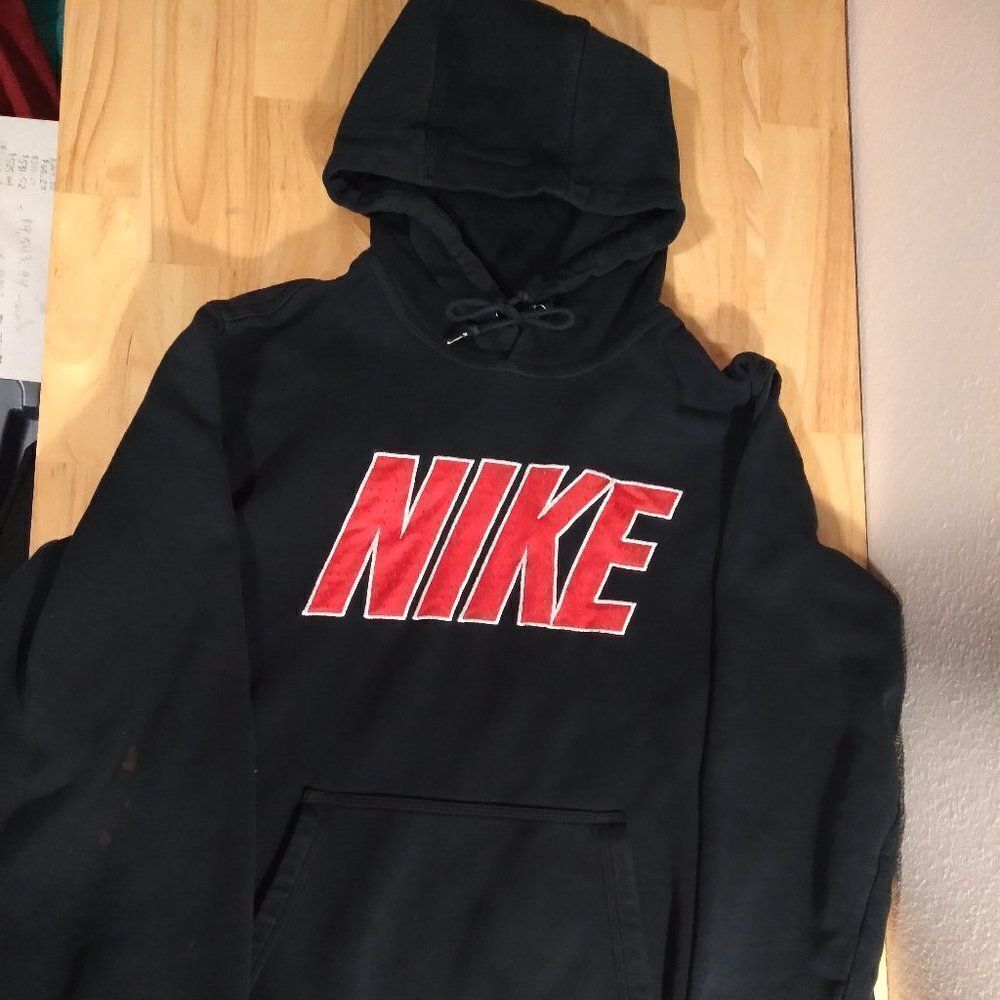Vintage Nike Spell Out Logo Hoodie Sweatshirt